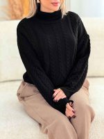 بافت یقه اسکی طرح گیس بافت کد 7393 - تصویر 9