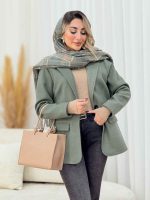 پالتو تک دکمه کمند کد 7568