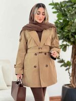 بارانی ژیله دار پارمین کد 7574 - تصویر 16