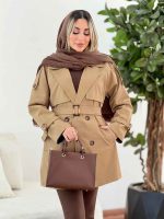 بارانی ژیله دار پارمین کد 7574 - تصویر 3