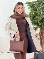 بارانی ژیله دار پارمین کد 7574 - تصویر 9