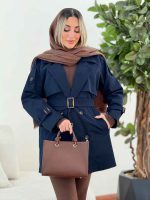 بارانی ژیله دار پارمین کد 7574 - تصویر 13