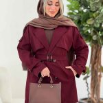 بارانی ژیله دار پارمین کد 7574