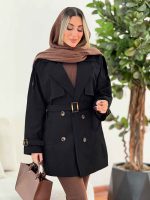 بارانی ژیله دار پارمین کد 7574 - تصویر 10
