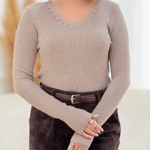 گپ یقه مروارید نیلی کد 7619