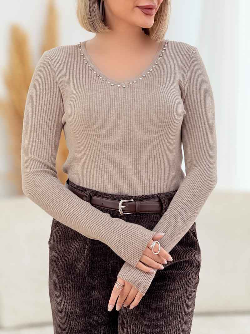گپ یقه مروارید نیلی کد 7619 گپ یقه مروارید نیلی کد 7619