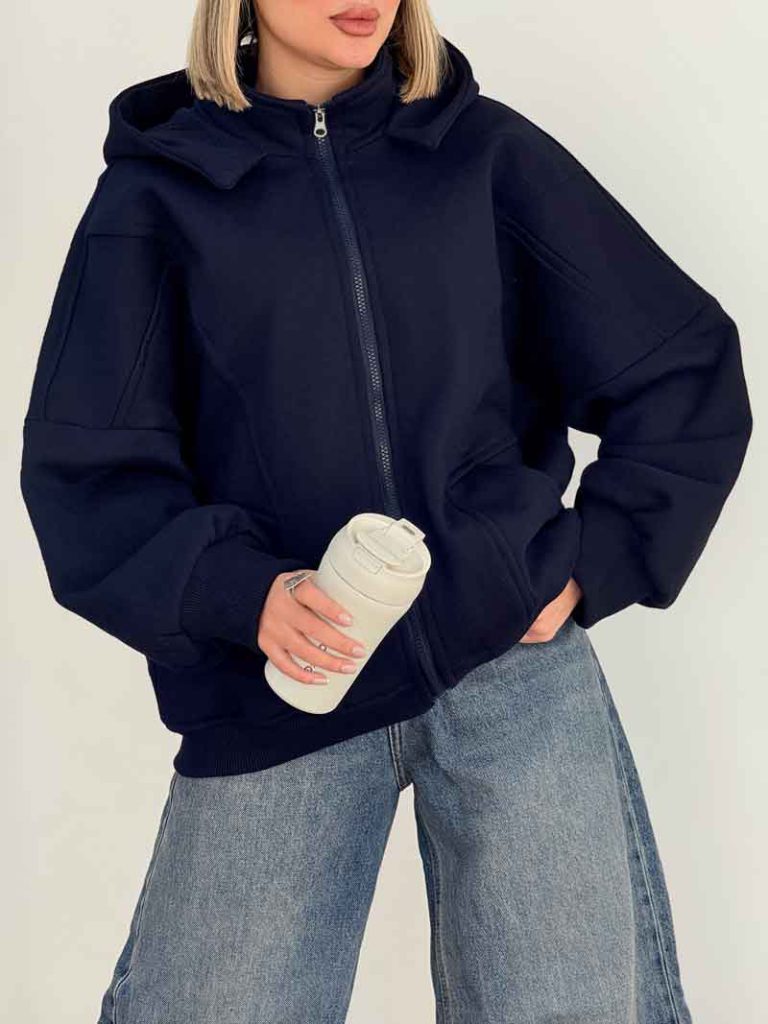 سوئیشرت کلاه دار مهرانه کد 7599