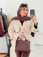 بارانی پشت ژیله آیسو کد 7627 - تصویر 19