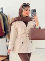 بارانی پشت ژیله آیسو کد 7627 - تصویر 12