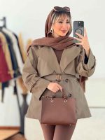 بارانی پشت ژیله آیسو کد 7627 - تصویر 24