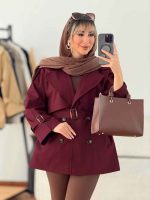 بارانی پشت ژیله آیسو کد 7627 - تصویر 26