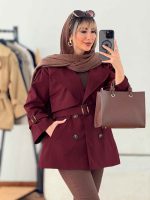 بارانی پشت ژیله آیسو کد 7627 - تصویر 25