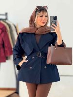 بارانی پشت ژیله آیسو کد 7627 - تصویر 21