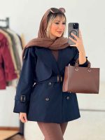 بارانی پشت ژیله آیسو کد 7627 - تصویر 14