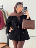 بارانی پشت ژیله آیسو کد 7627 - تصویر 20