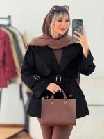بارانی پشت ژیله آیسو کد 7627 - تصویر 6