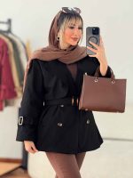بارانی پشت ژیله آیسو کد 7627 - تصویر 13