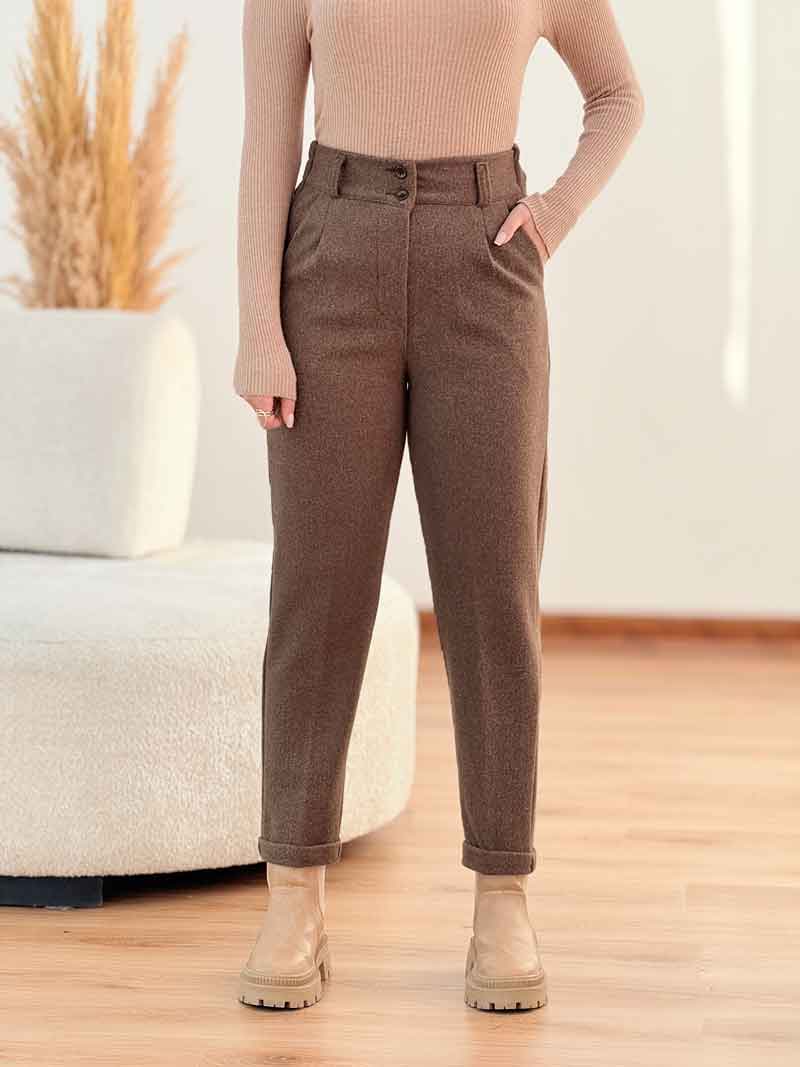 شلوار فوتر مام پاکتی کد7631