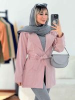 مانتو جین رنگی چهار جیب کد 6335 - تصویر 19