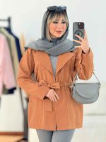 مانتو جین رنگی چهار جیب کد 6335 - تصویر 13