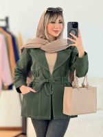 مانتو جین رنگی چهار جیب کد 6335 - تصویر 12