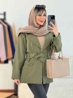 مانتو جین رنگی چهار جیب کد 6335 - تصویر 21