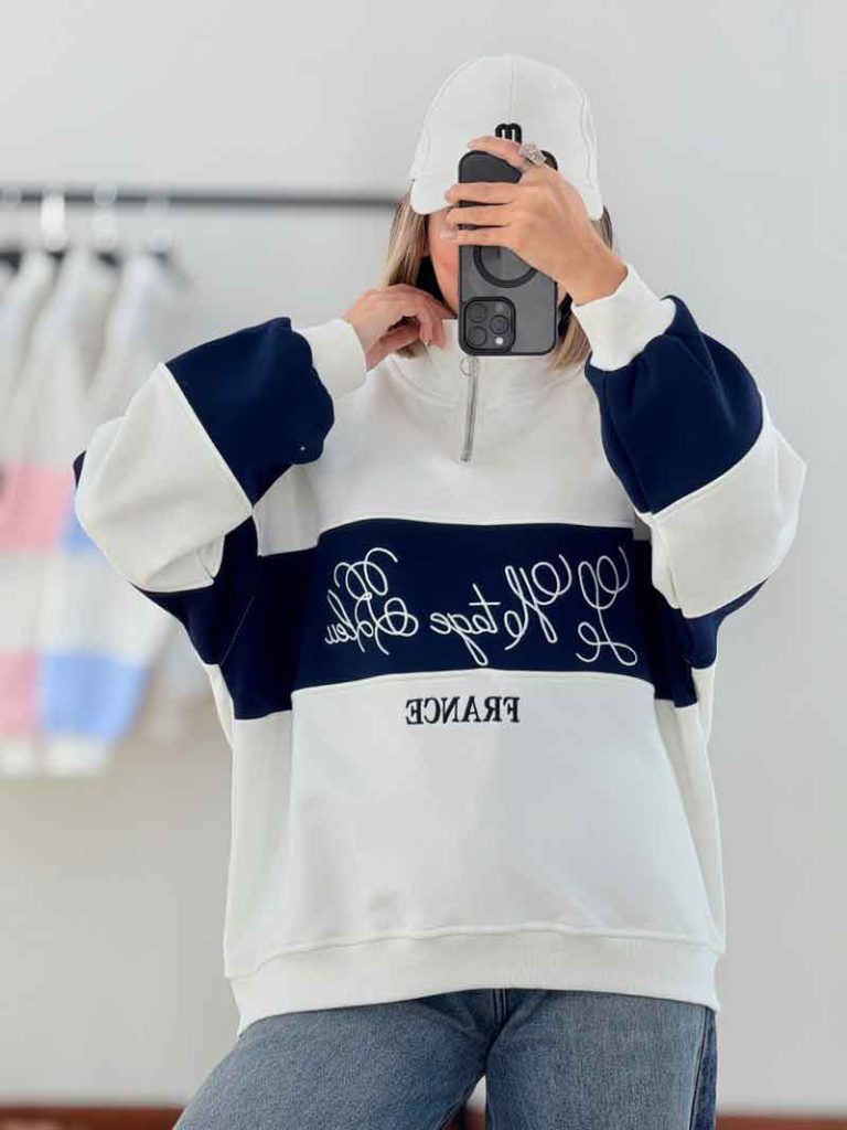 دورس نیم زیپ FRANCE کد 7601