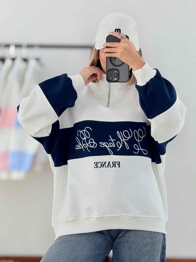 دورس نیم زیپ FRANCE کد 7601