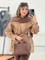 مانتو جین رنگی جیب پیله کد 6351 - تصویر 7