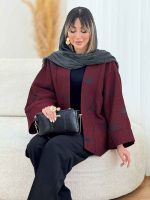 مانتو ژاکارد طرح قاصدک کد 7727 - تصویر 2