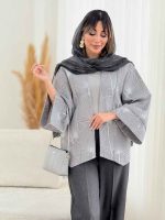 مانتو ژاکارد طرح قاصدک کد 7727 - تصویر 7