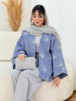 مانتو ژاکارد طرح قاصدک کد 7727 - تصویر 16