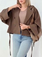 کت آستین پاکتی پایین بند کد 7697