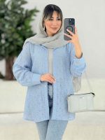 شومیز طرح دار یاسمین کد 7676 - تصویر 11
