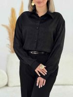 شومیز ساتن نوا کد 7732 - تصویر 8