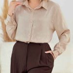 شومیز ساتن نوا کد 7732