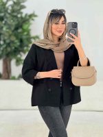 مانتو کتی لینن چهاردکمه کد 7772 - تصویر 20