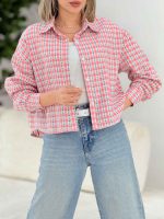 شومیز کراپ طرح گل کد 7743