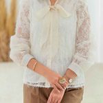 شومیز طرح دار سایه کد 7745