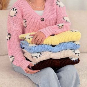 ژاکت طرح دار ساغر کد 7604