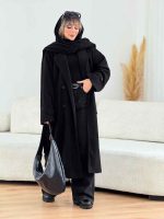 پالتو بلند آستین پاگن نهال کد 7634 - تصویر 4