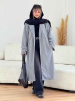 پالتو بلند آستین پاگن نهال کد 7634 - تصویر 2