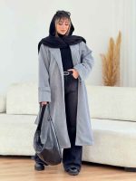 پالتو بلند آستین پاگن نهال کد 7634 - تصویر 17