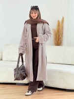 پالتو بلند آستین پاگن نهال کد 7634 - تصویر 20