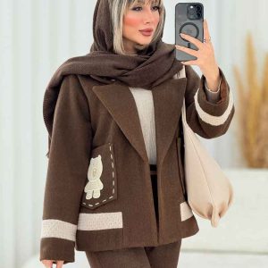پالتو طرح تدی کد 7624