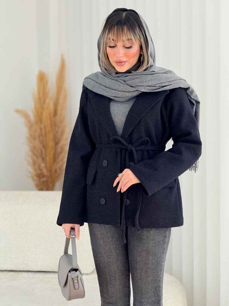 پالتو چهاردکمه لاوین کد 7592