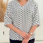 شومیز پشت حلقه دار کد 4864