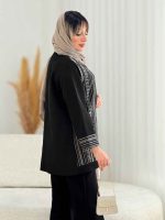 مانتو پولک دوزی جیلان کد 7643 - تصویر 6