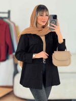 مانتو چهارجیب پایین هلال کد 7644 - تصویر 10