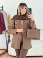 مانتو چهارجیب پایین هلال کد 7644 - تصویر 5